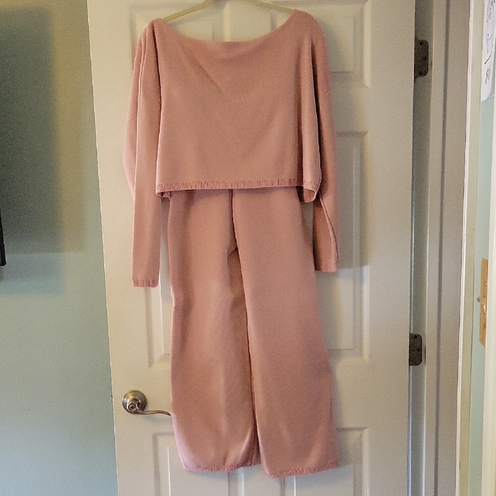 Nasty Gal Pink suit Comfortable Chic Style